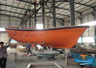 China 15-72 Person Lifeboat Rescue Boat Open Type Simple Structure With Yanmar Engine factory