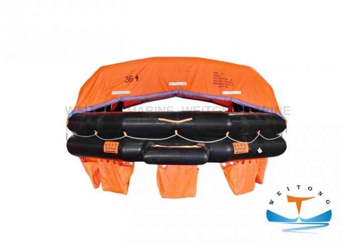 Open - Reversible Marine Life Raft 18m Storage Height DNV GL Approved