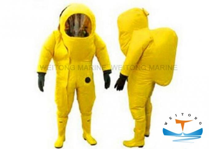 Unisex Marine Fire Fighting Equipment Light Type Chemical Protective Suit