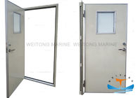 Quick Open Aluminum Marine Doors Anodized Baking Surface With Kick - Out Panel​