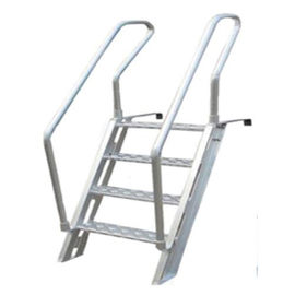 China Easy Carring Aluminum Marine Boat Ladders For Stepping Over The Bulwark factory