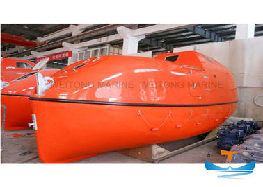 China Totally Enclosed Lifeboat Rescue Boat High Durability With Smooth Surface factory