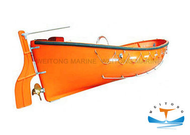 China Open Type Lifeboat Rescue Boat Iber Reinforced Plastic For Coastal And Inland River factory