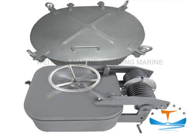 China Square Type Marine Hatch Cover 400x500-600x600mm Size 12mm Cover Thickness factory