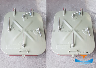 China Pressure Proofing Marine Hatch Cover 600x600mm Square Type For Quick Entry factory